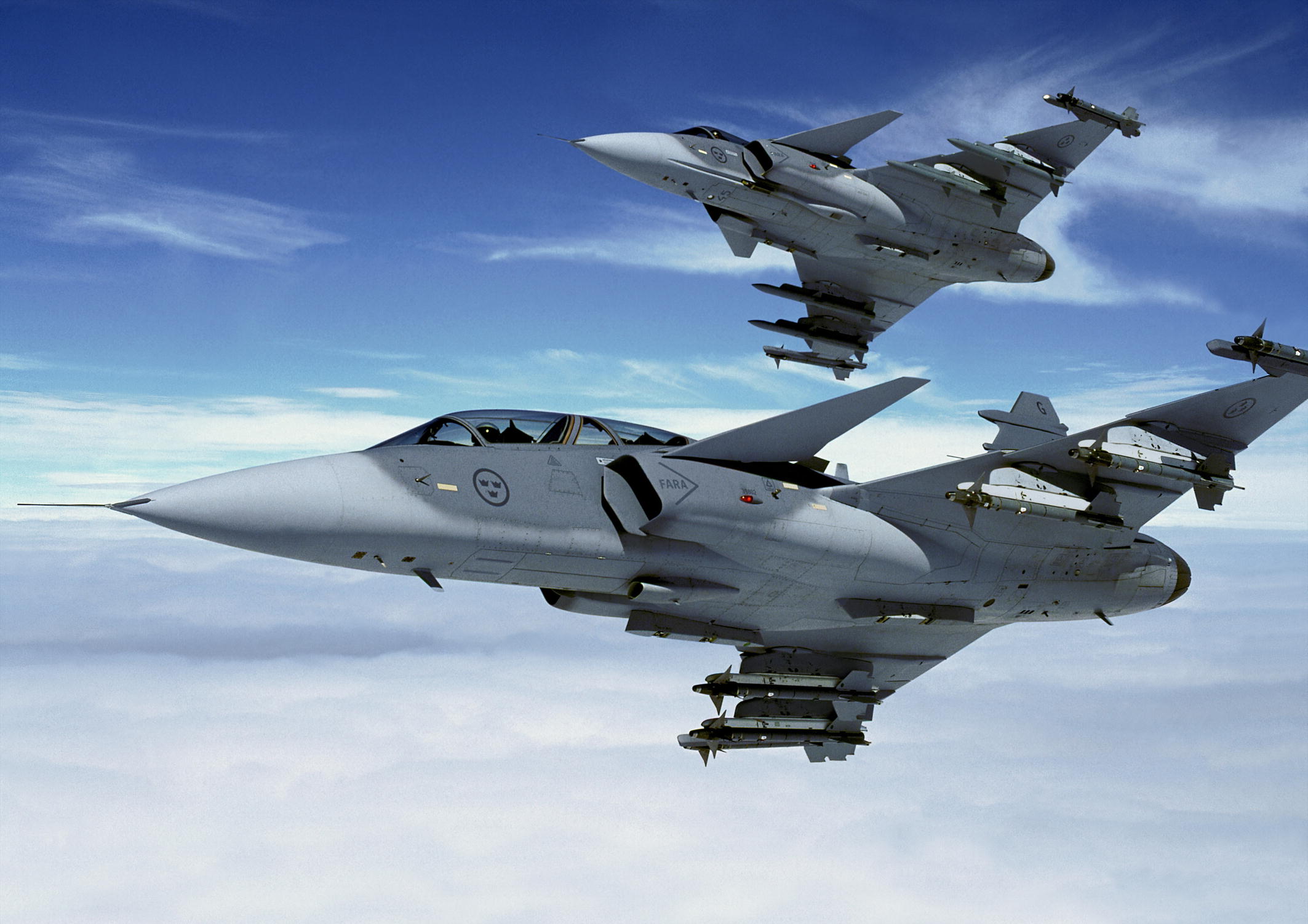 Aeroplans - JAS39 Gripen